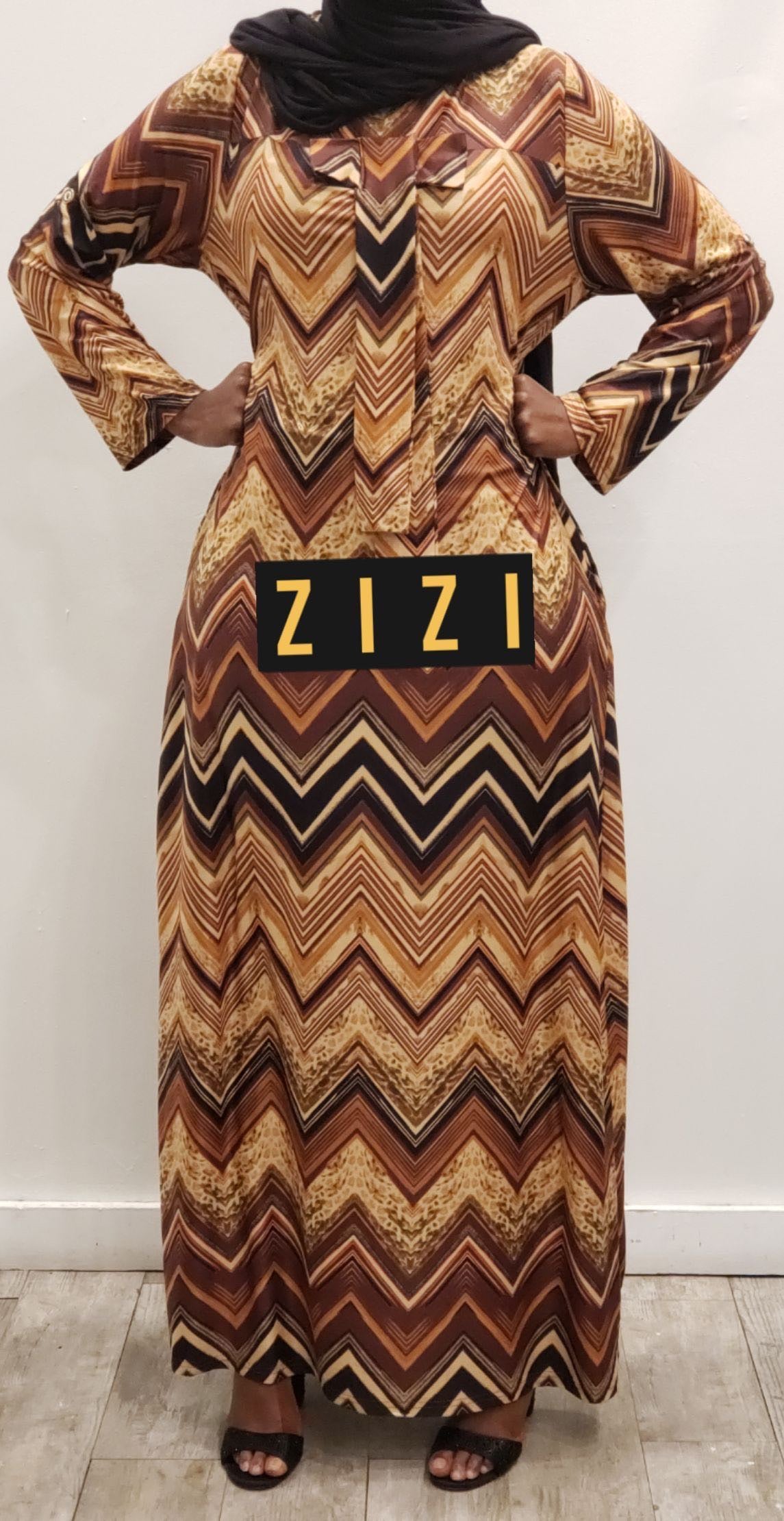 Tie Down Dress - ZIZI 