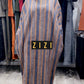 Suede Butterfly Dress - Stripes - ZIZI Boutique