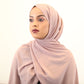 Classic Chiffon Hijab - Taupe - ZIZI 