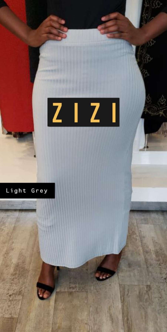 ZZ Pinstripe Maxi Skirt - ZIZI Boutique