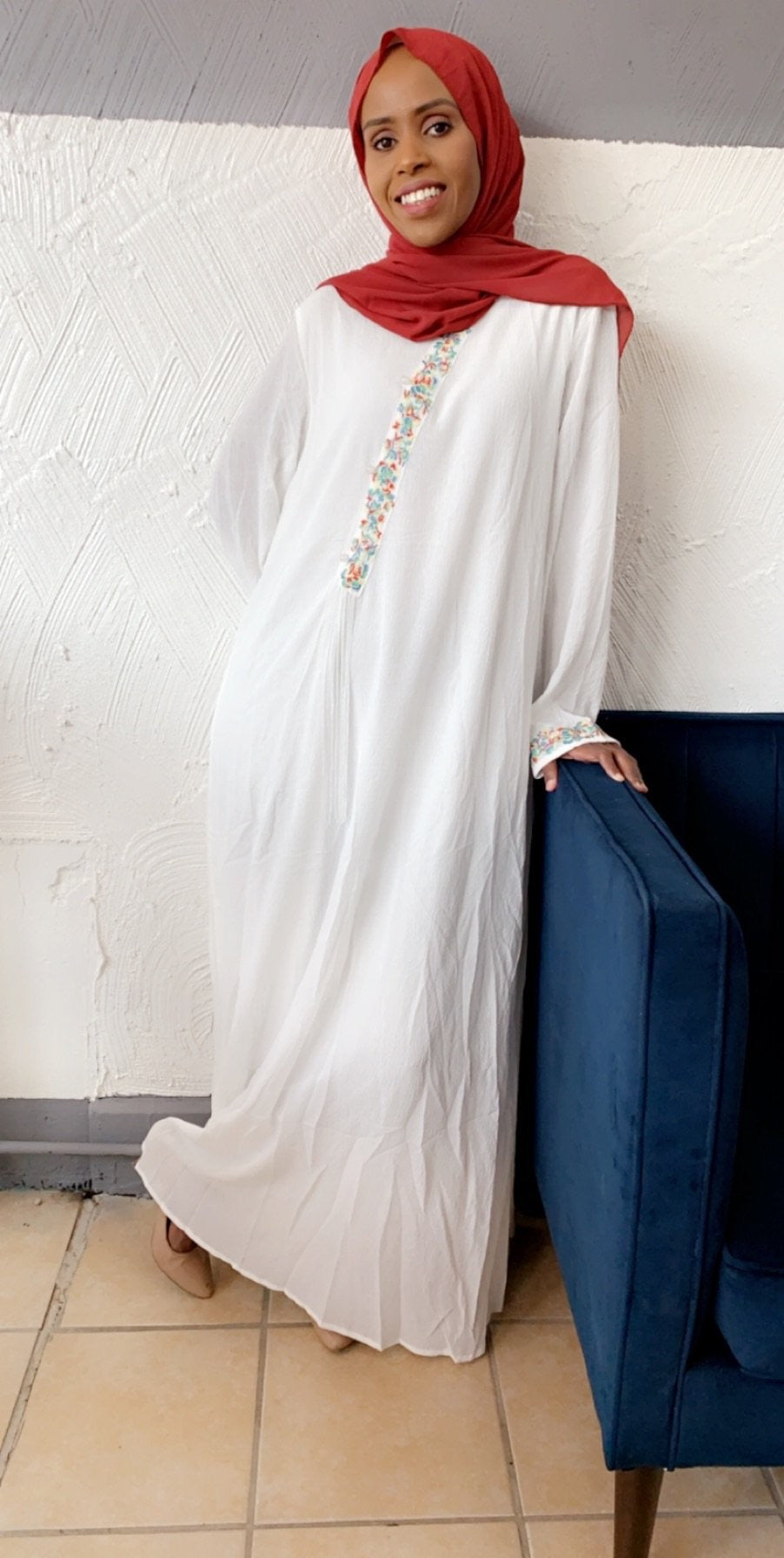 Linen Design Dress - ZIZI Boutique