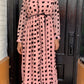 Zaynaba Box Print Chiffon Dress - ZIZI Boutique