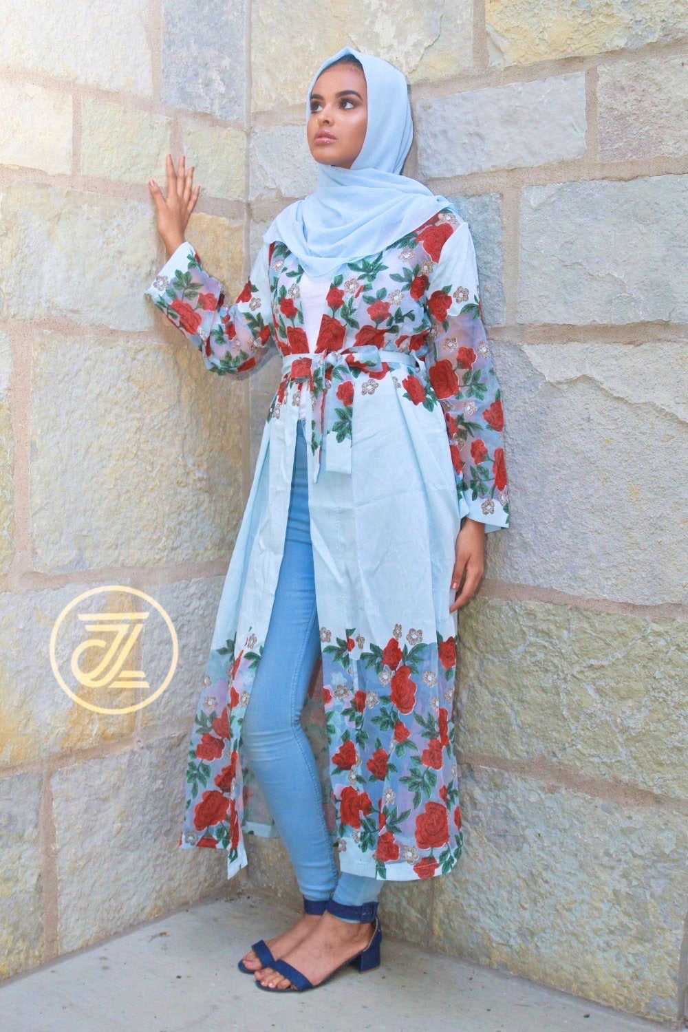 Rose Linen Cardigan - ZIZI Boutique