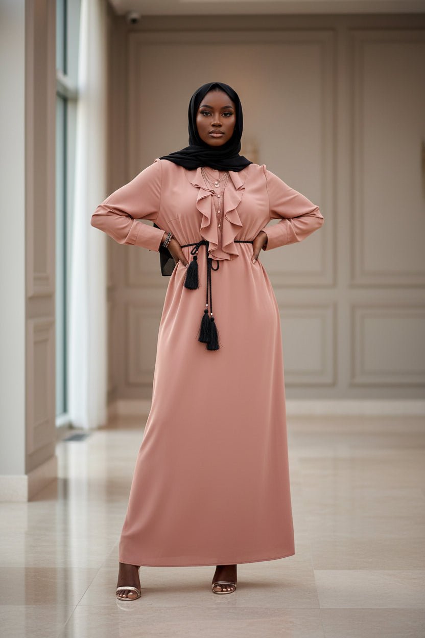Intizar Ruffle Maxi Dress - ZIZI Boutique