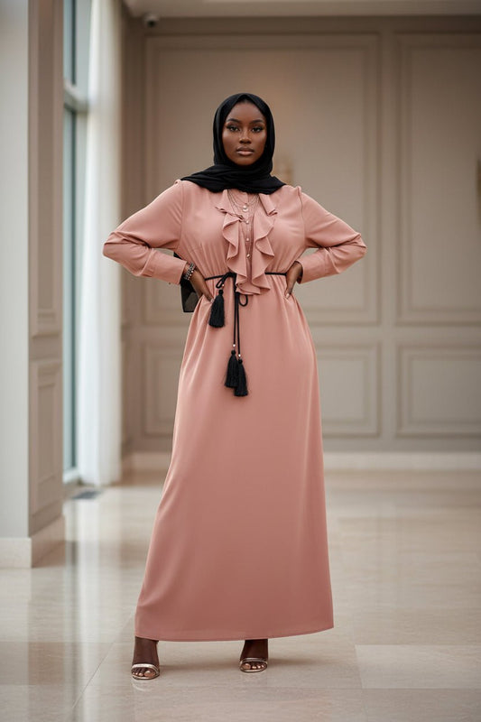 Intizar Ruffle Maxi Dress - ZIZI Boutique