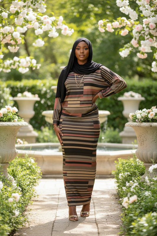 Light Sweater & Maxi Skirt Set - ZIZI Boutique