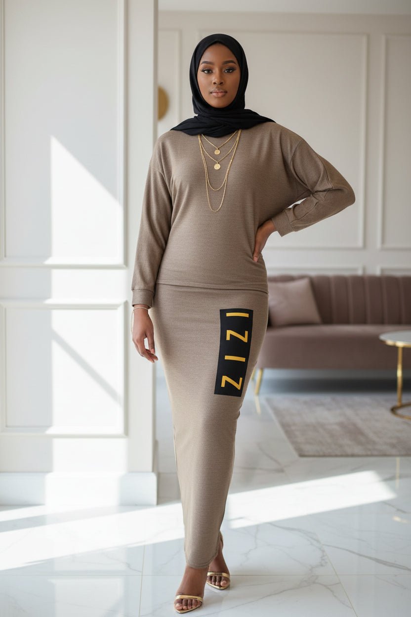 Light Sweater & Maxi Skirt Set - ZIZI Boutique