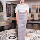 Mini Cape Elegant Dress - ZIZI Boutique