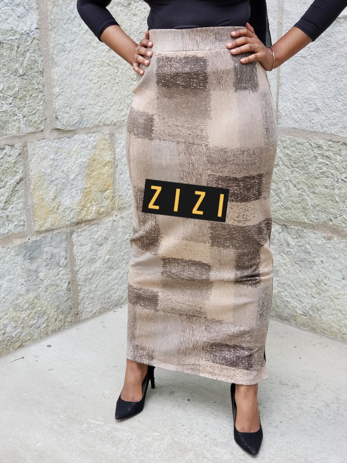 Patchwork Women's Print Maxi Skirt - ZIZI Boutique