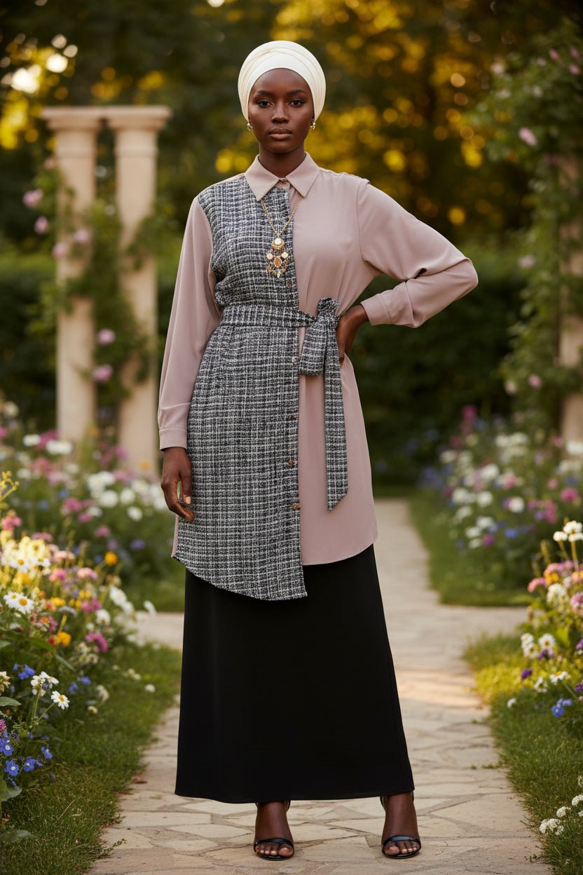 Pattern Button Dress Shirt - ZIZI Boutique