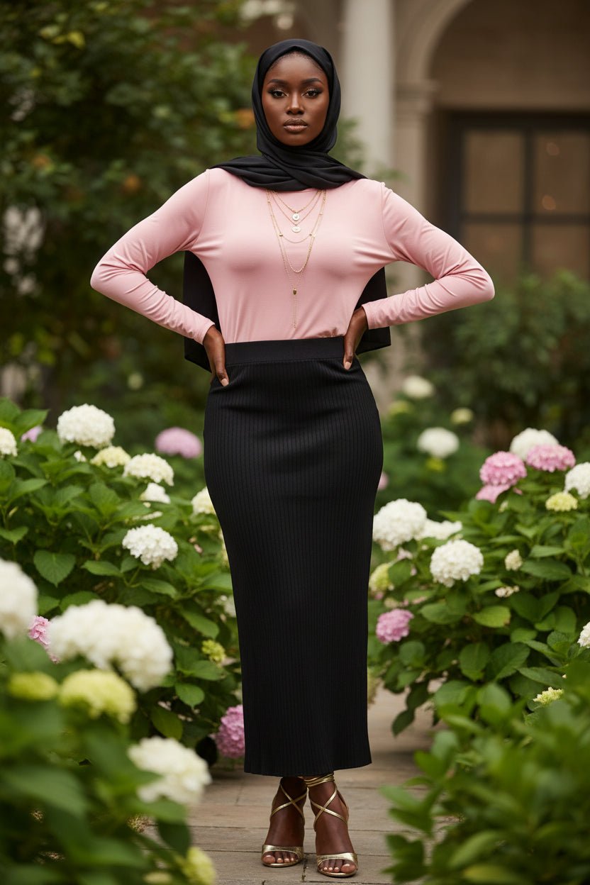 Plain Top - Baby Pink - ZIZI Boutique