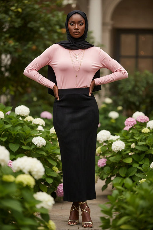 Plain Top - Baby Pink - ZIZI Boutique
