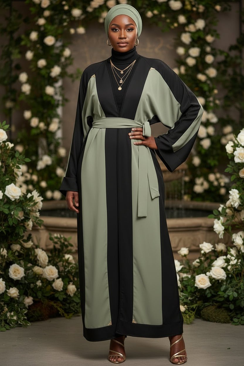 Qalanjo Embellished Eid Abaya - ZIZI Boutique