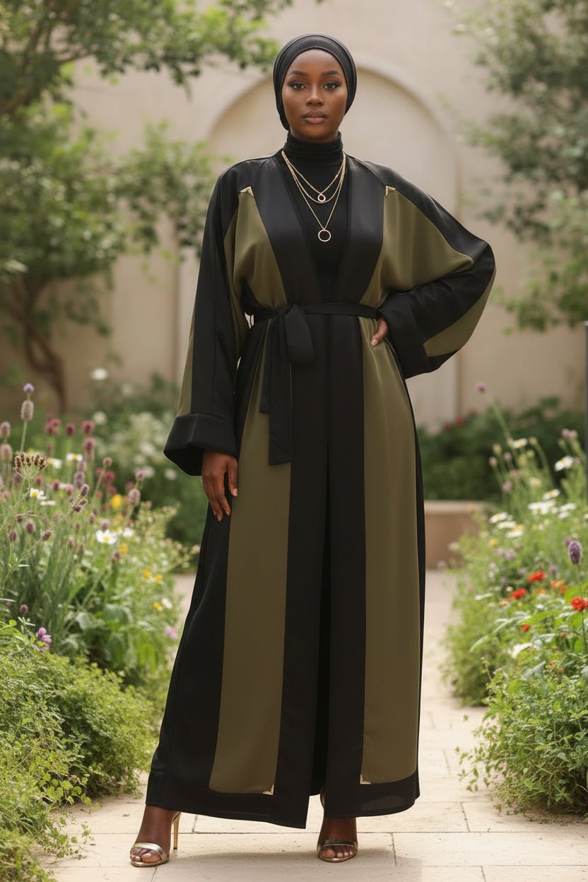 Qalanjo Embellished Eid Abaya - ZIZI Boutique