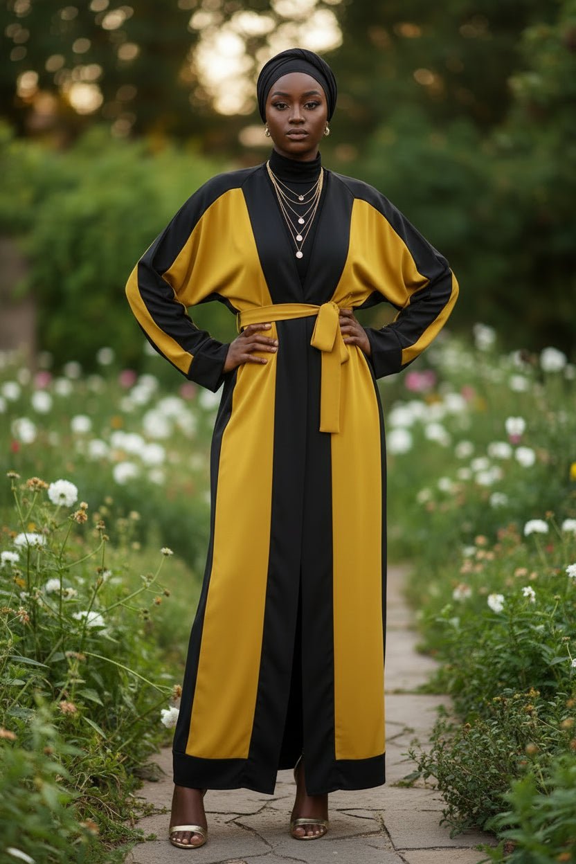 Qalanjo Embellished Eid Abaya - ZIZI Boutique