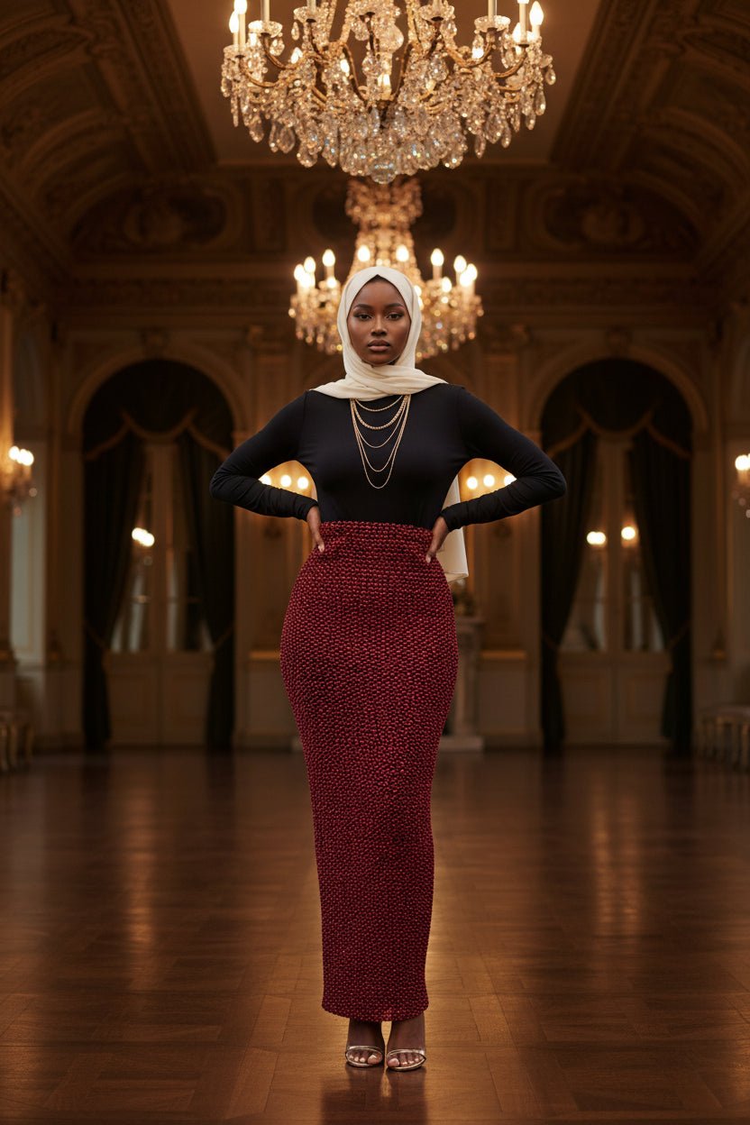 Sequin Evening Women's Maxi Skirt - ZIZI Boutique