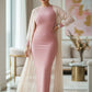 Shimmery Bodycon Zipper Maxi Dress - ZIZI Boutique