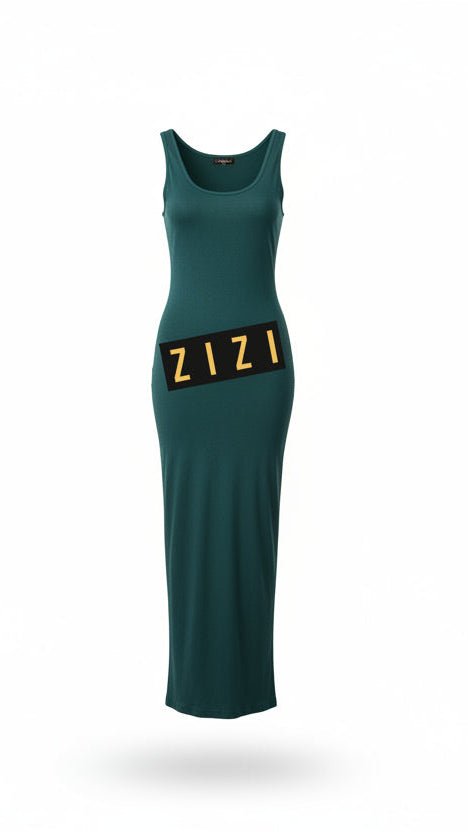 Sleeveless Bodycon Cotton Jersey Maxi Under Dress - ZIZI Boutique