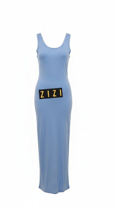 Sleeveless Bodycon Cotton Jersey Maxi Under Dress - ZIZI Boutique