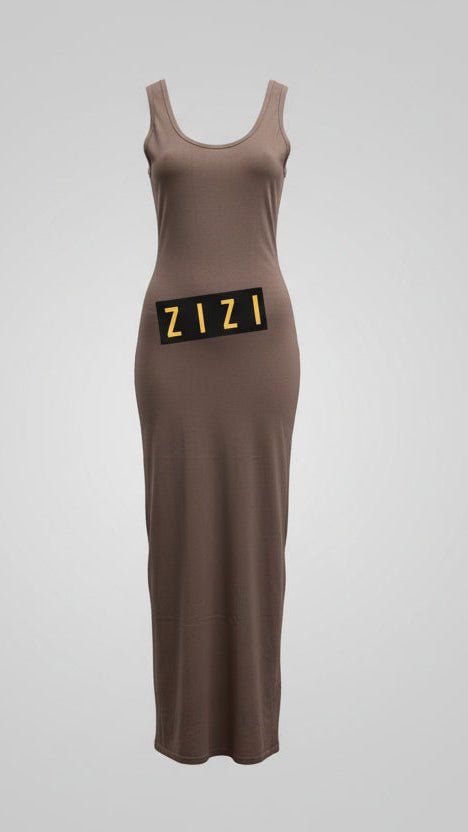 Sleeveless Bodycon Cotton Jersey Maxi Under Dress - ZIZI Boutique