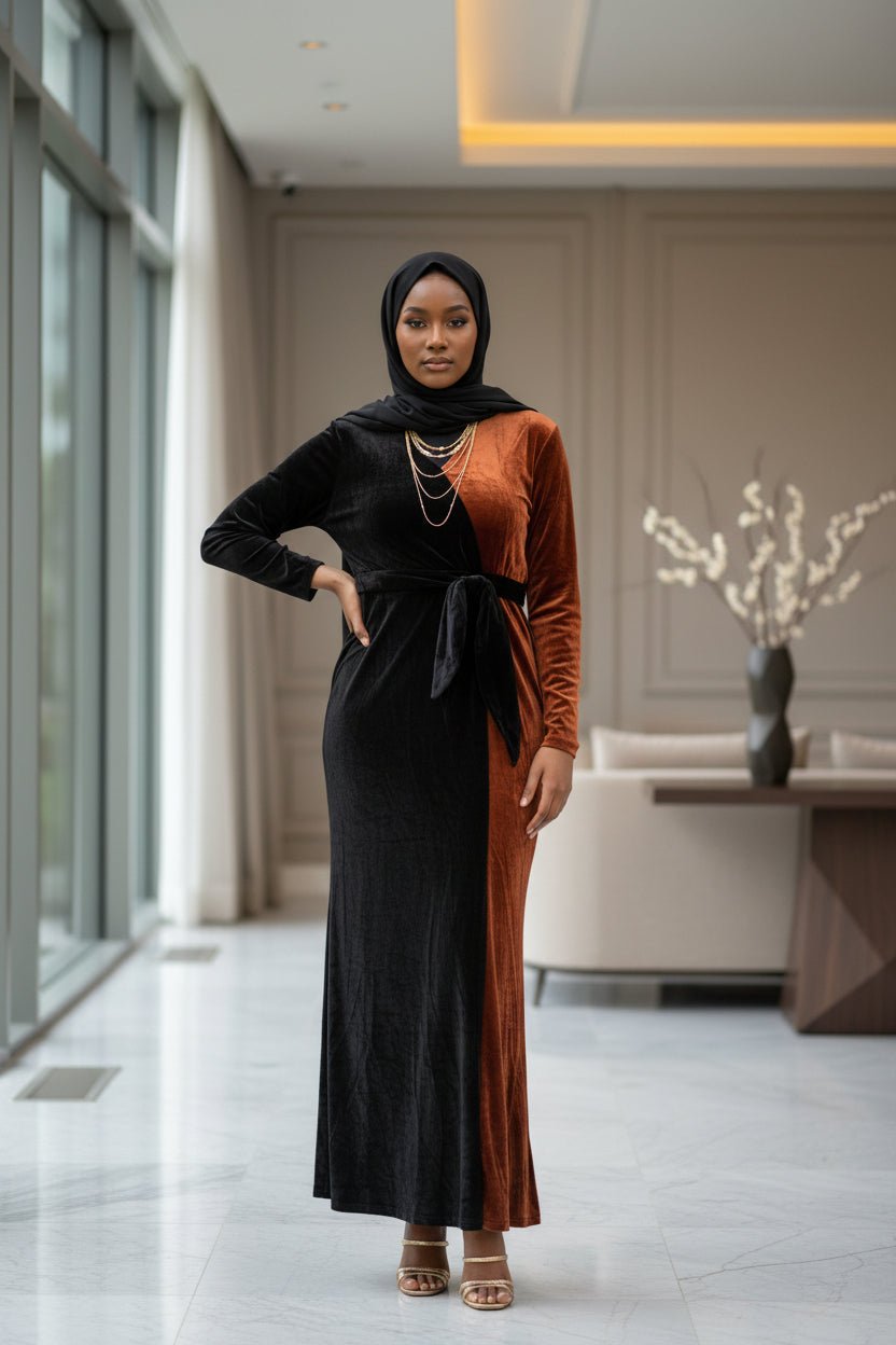 two-tone-colorblock-velvet-