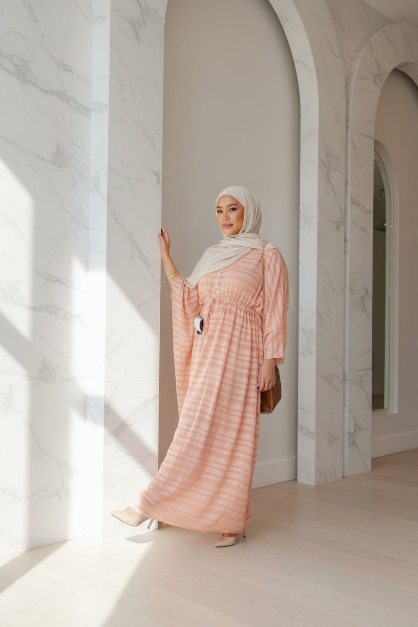 Yani Stripe Butterfly Maxi Dress - ZIZI Boutique
