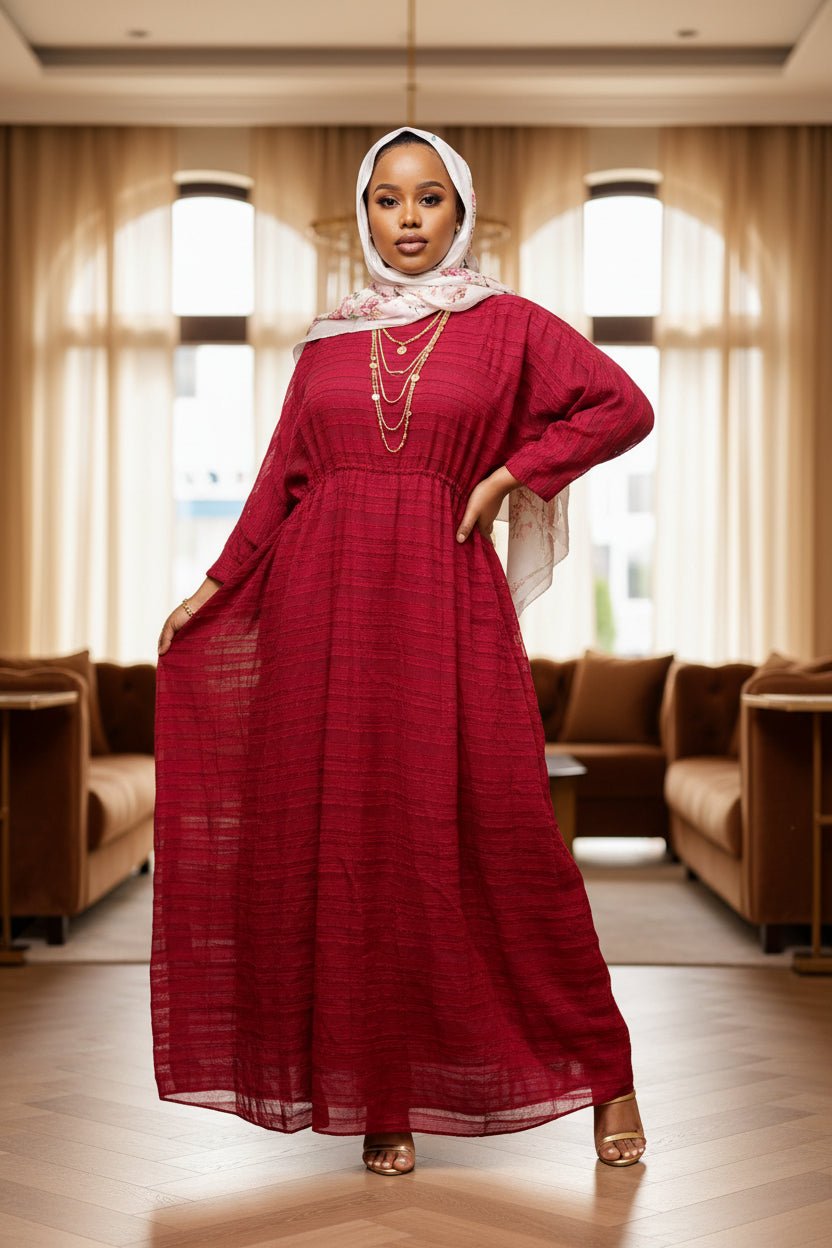 Yani Stripe Butterfly Maxi Dress - ZIZI Boutique