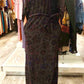 Yani Velvet Print Maxi Dress - ZIZI Boutique