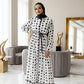 Zaynaba Box Print Maxi Dress - ZIZI Boutique