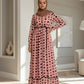 Zaynaba Box Print Maxi Dress - ZIZI Boutique