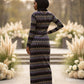 ZigZag Pastel Winter Maxi Dress - ZIZI Boutique