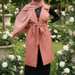ZZ Sleeveless Trench Coat - ZIZI Boutique
